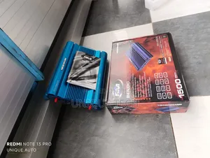 Boschmann 1500w Amplifier ,Pure Power Bass Boost