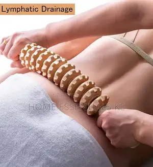 *Curved Wood Massage Roller Stick Cellulite Massage*