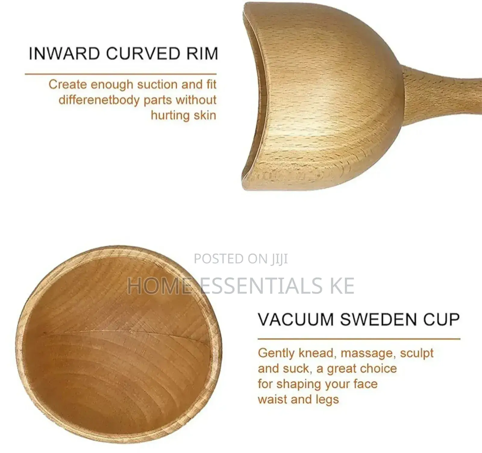 *Wood Therapy Cupping Cup, Wood Therapy Massage Tools*