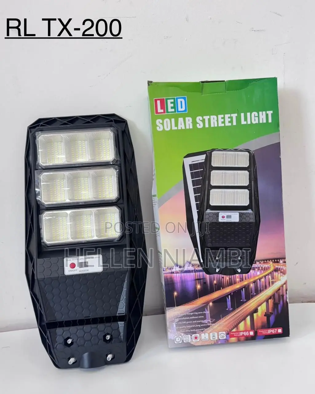 Rl Tx-200 Led Solar Streetlight (200watts)