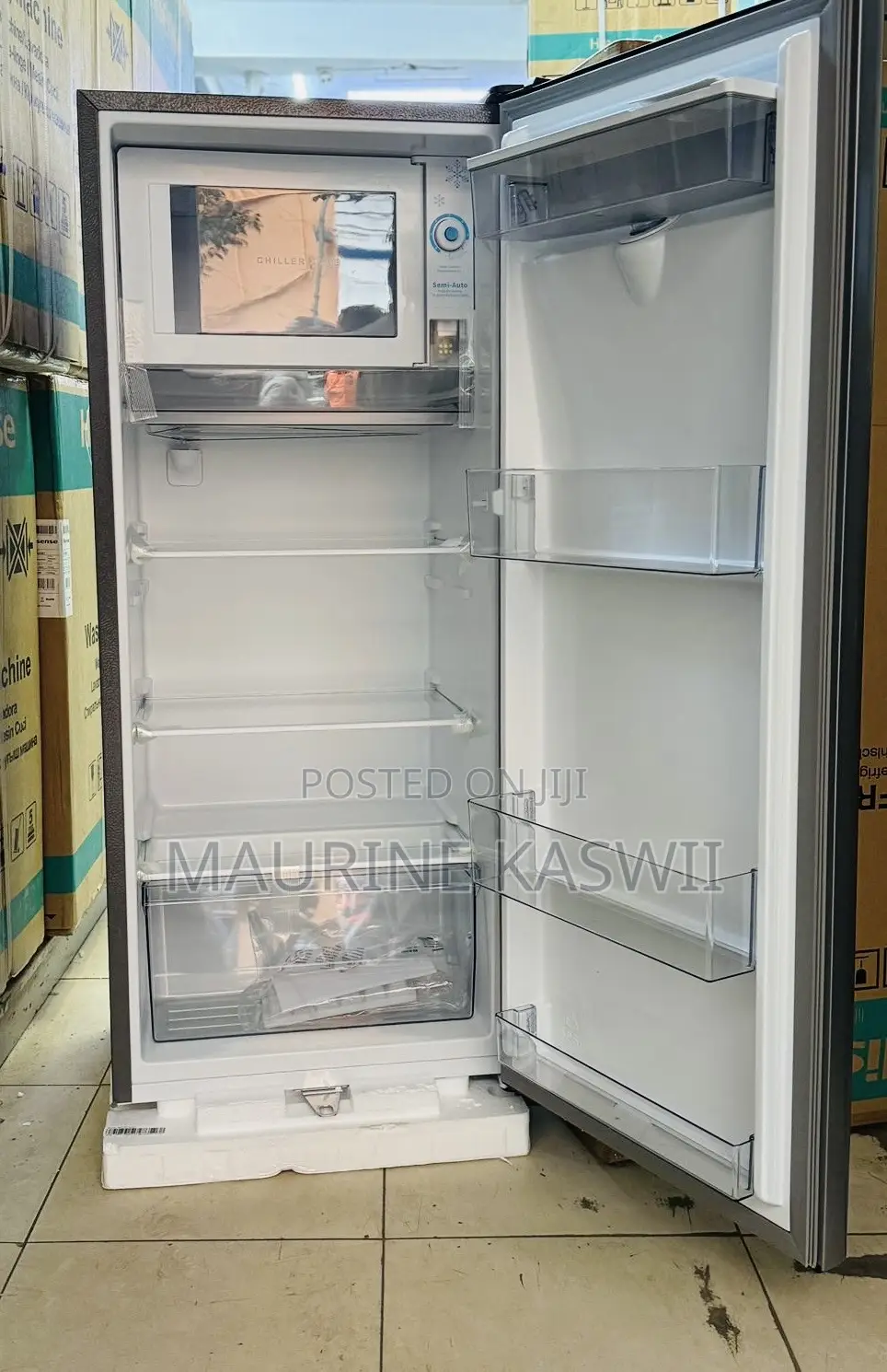 Hisense 176 Liters Single Door With Dispenser