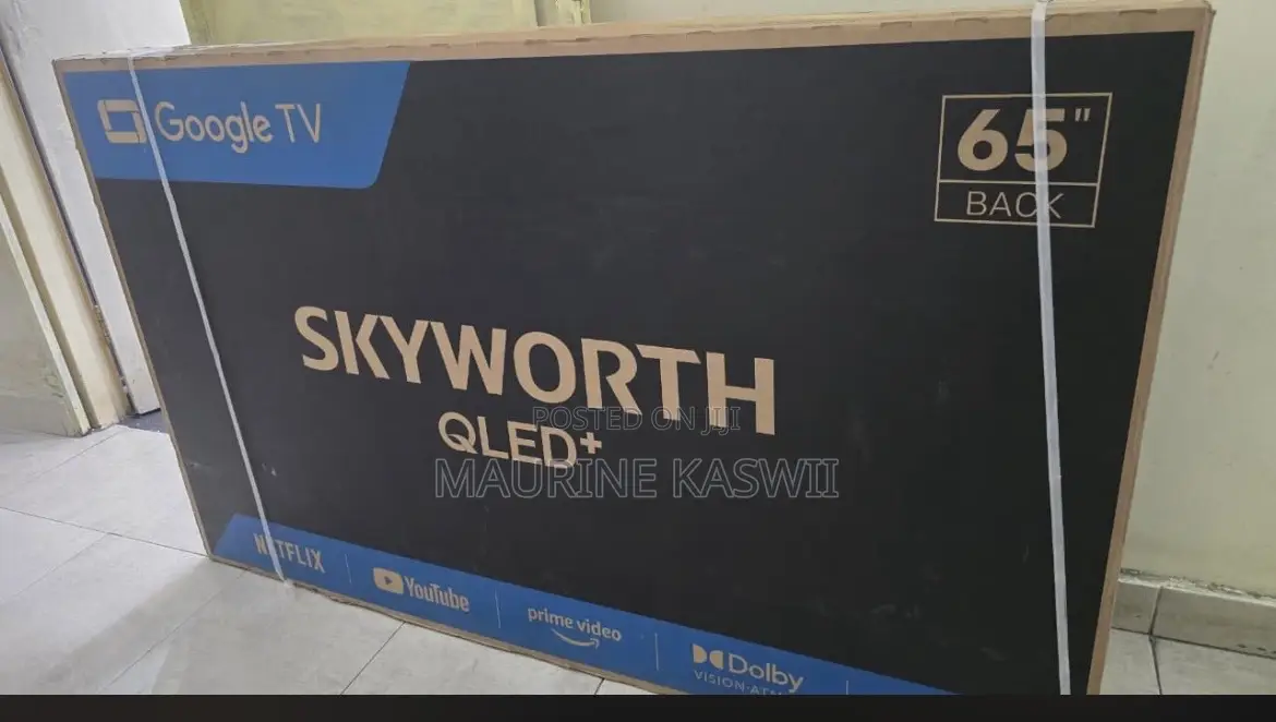 Skyworth 65” Qled Plus Google Tv 65q6500g