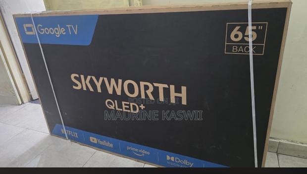 Skyworth 65” Qled Plus Google Tv 65q6500g