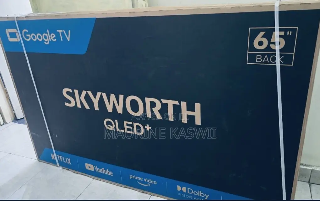 Skyworth 65” Qled Plus Google Tv 65q6500g
