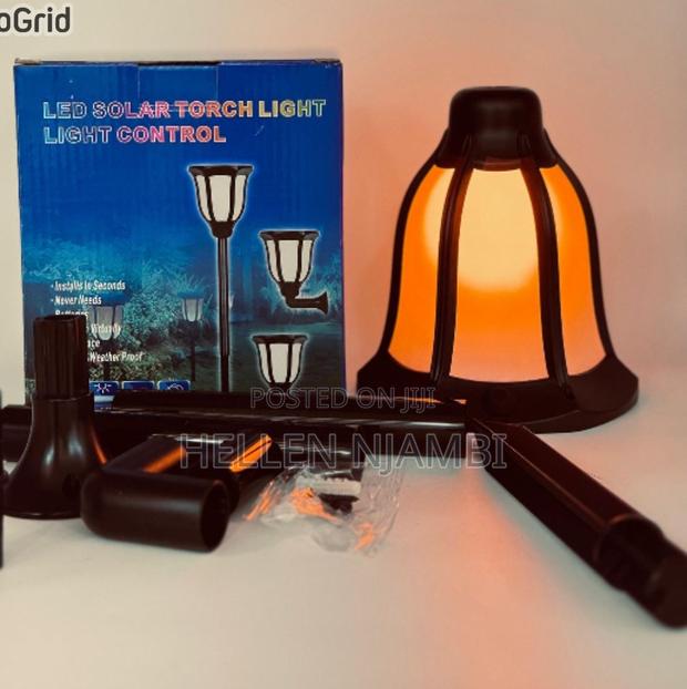 Led Solar Torch Light With Light Control - main view