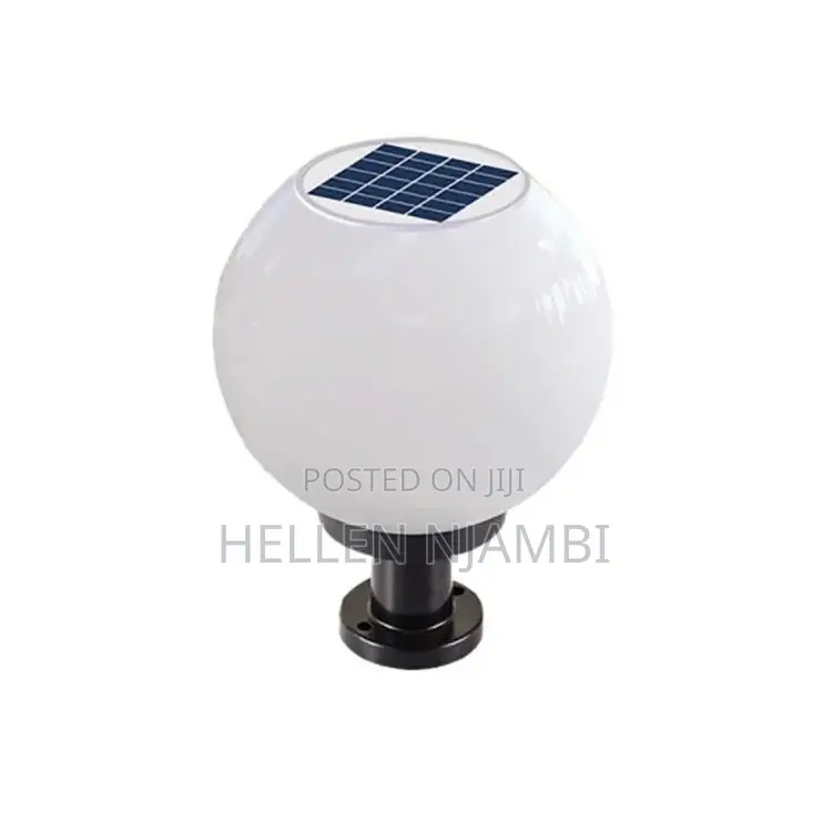 Solar Globe Post Light