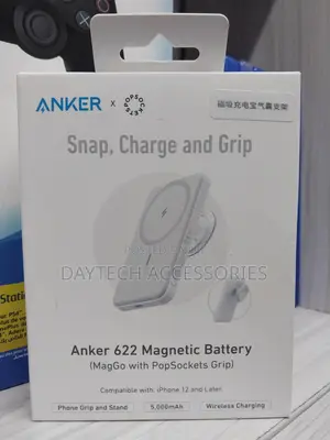 Anker Magnetic Powerbank (Maggo With Popsockets Grip).