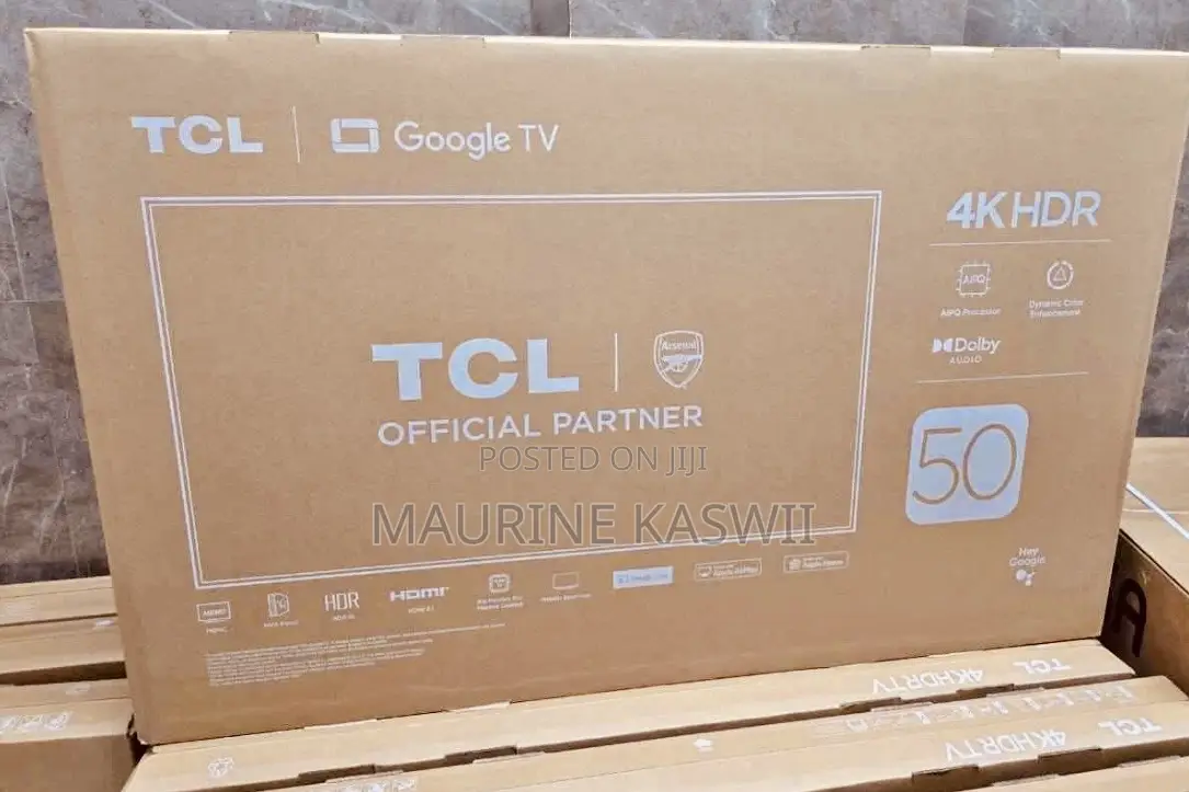 TCL 50” Google Frameless Tv 50 V6c