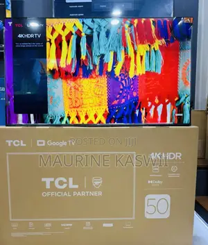 TCL 50′′ V6c (New 2025) HDR Google Tv – 50v6c Frameless