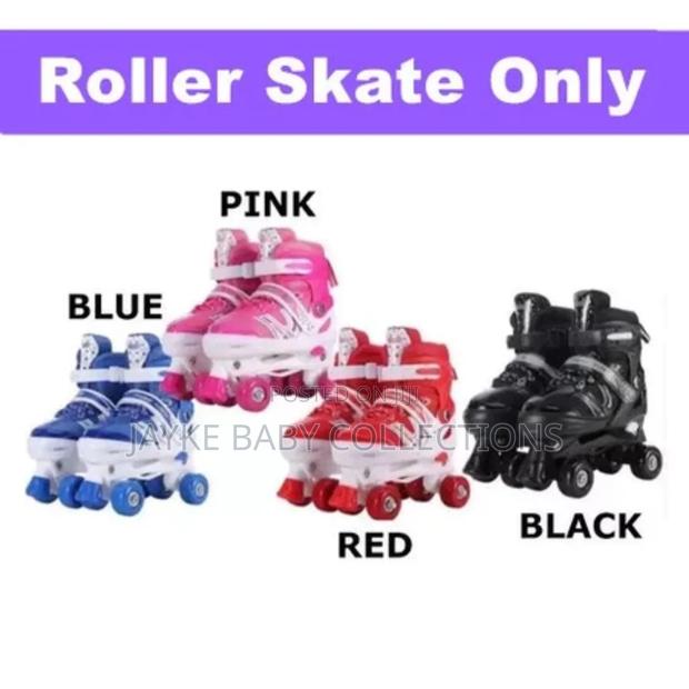 Double Row Adjustable Roller Skates for Kids Teens - thumbnail 5