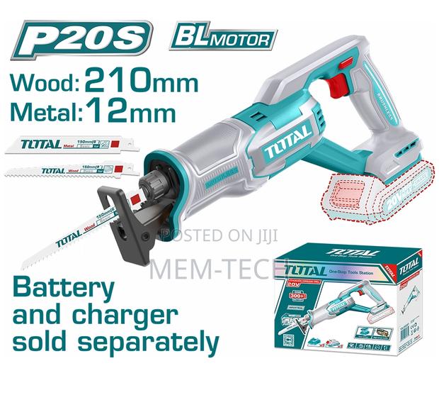 Total Cordless Reciprocating Saw 20v Trsli2108