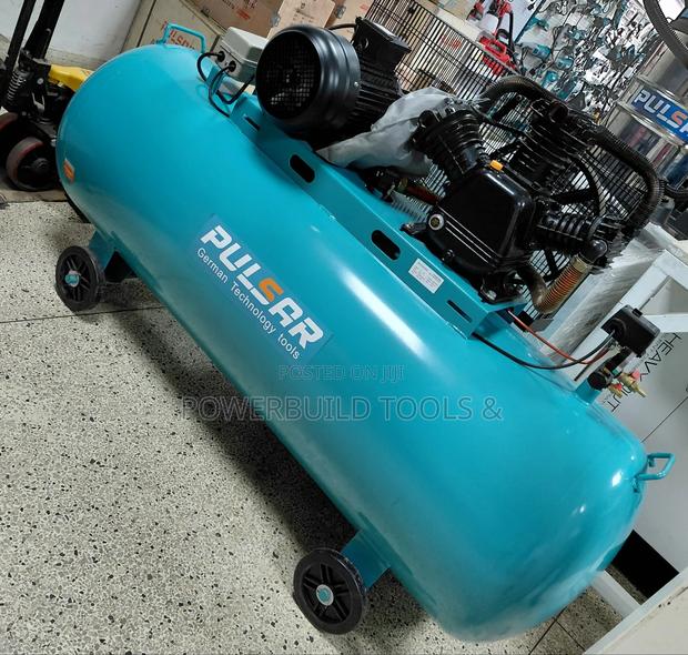 Pulsar 500l Electric Compressor Three Phase 10hp 3 Piston - thumbnail 2