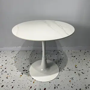 Office Table :Marble Tulip Balcony White Dining Home Table