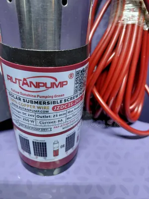 250watts 50m Head Rutan Solar Submersible Pump