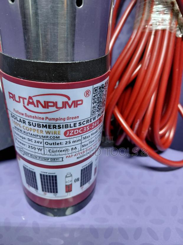 250watts 50m Head Rutan Solar Submersible Pump - thumbnail 2