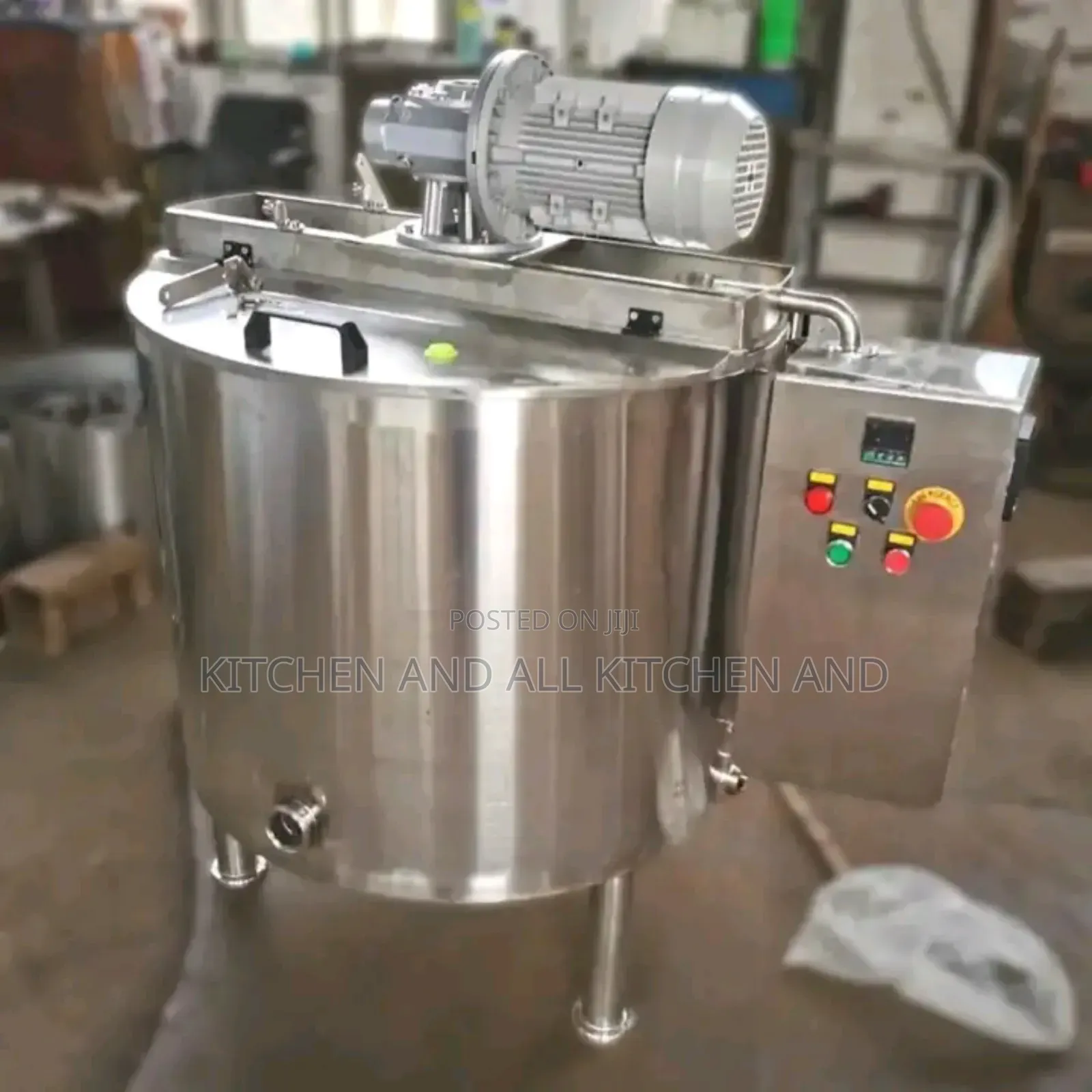 Stainless Steel Milk Pasteurizer