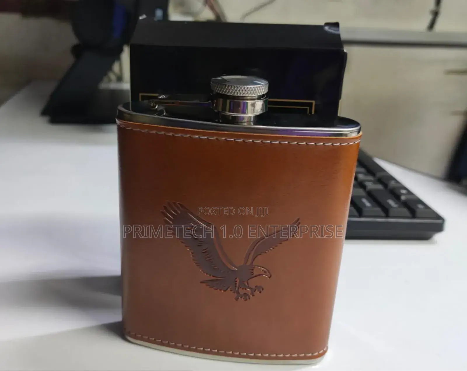 Whisky Leather Bottle,