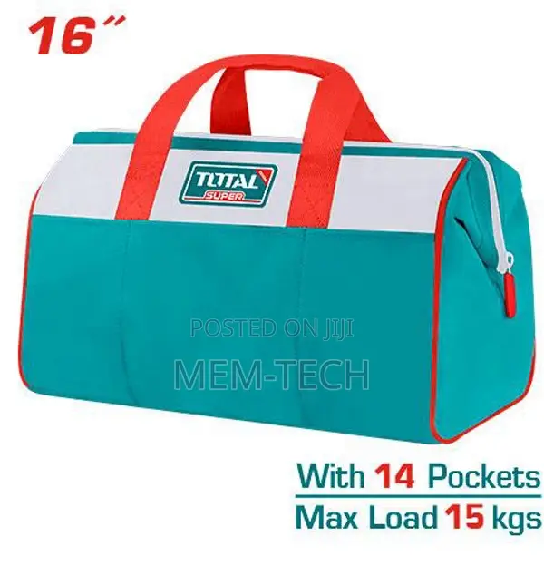 Total Tht261625 Tool Bag Size: 16" 15kg