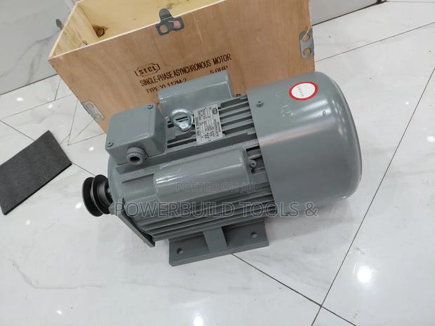 5hp Stcl Italy Single Phase Motor Comes With Pulley - thumbnail 2