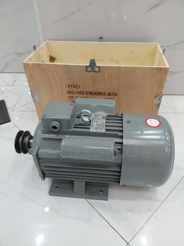 5hp Single Phase Asynchronous Motor With Pulley - thumbnail 2