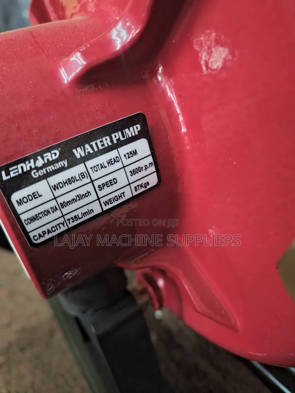 Lernhard Germany 19hp Diesel Water Pump
