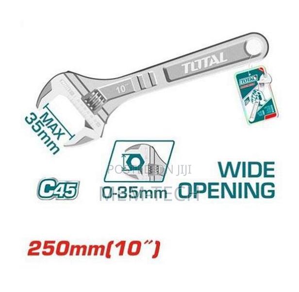 Total THT Adjustable Wrench Length:250mm(10" - main view