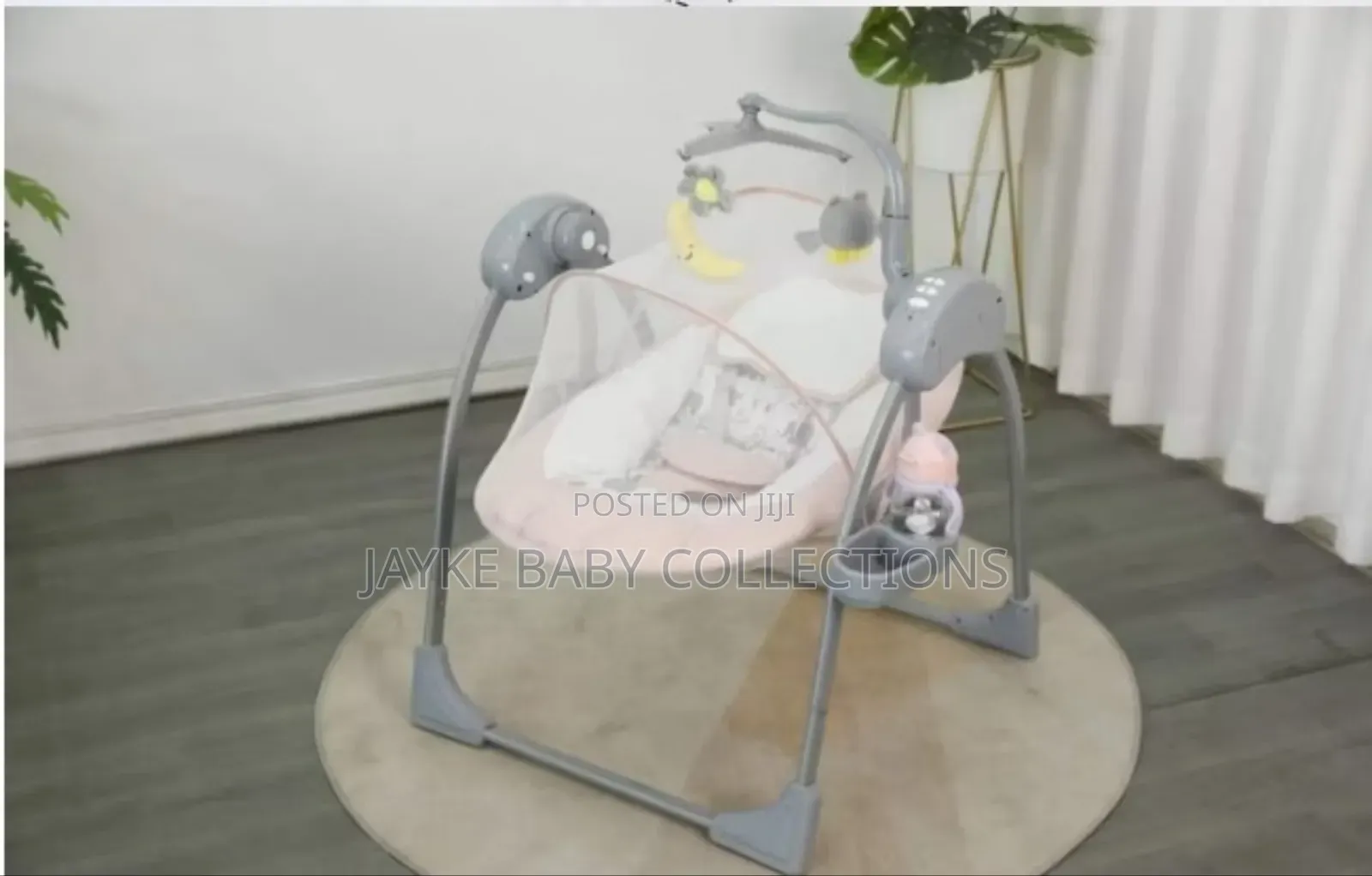 Electric Baby Cradle Swing With Remote Control