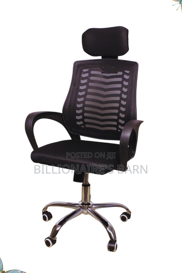 Office Chairs: Mesh High Back Mesh Secretarial Chair - thumbnail 2
