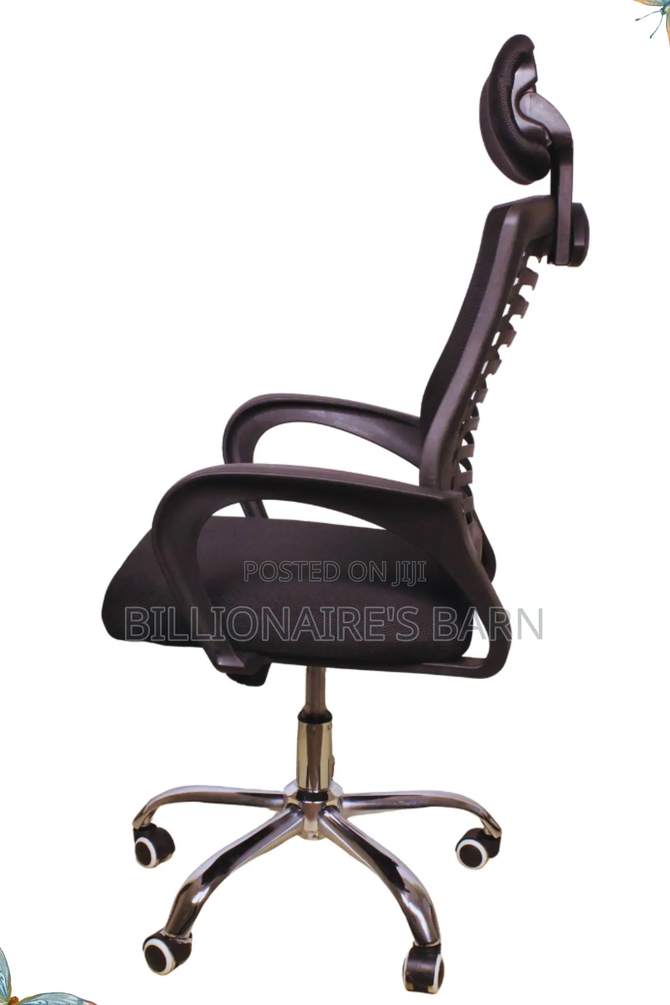 Office Chairs: Mesh High Back Mesh Secretarial Chair