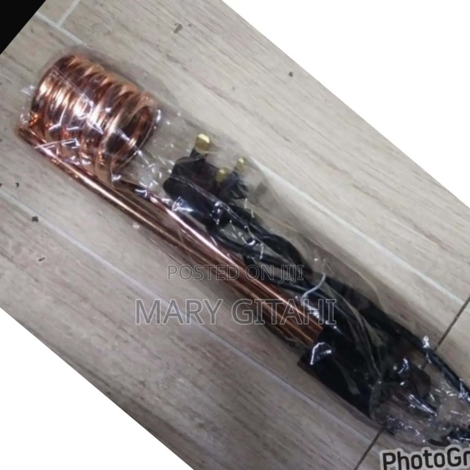 *Black Electric Water Heater Coil*