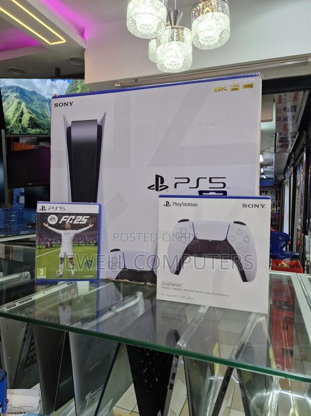 Sony Ps5 Standard Slim 1tb 2 Controller +Fc25