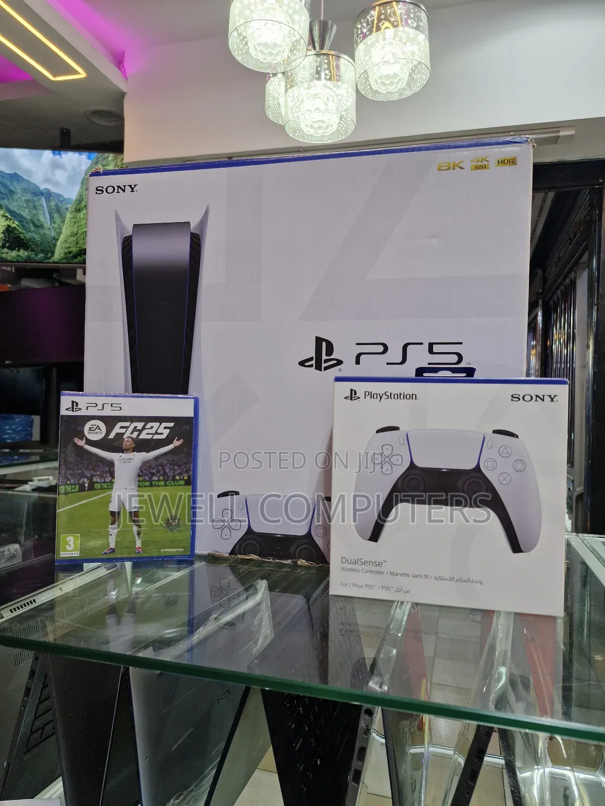 Sony Ps5 Standard Slim 1tb 2 Controller +Fc25