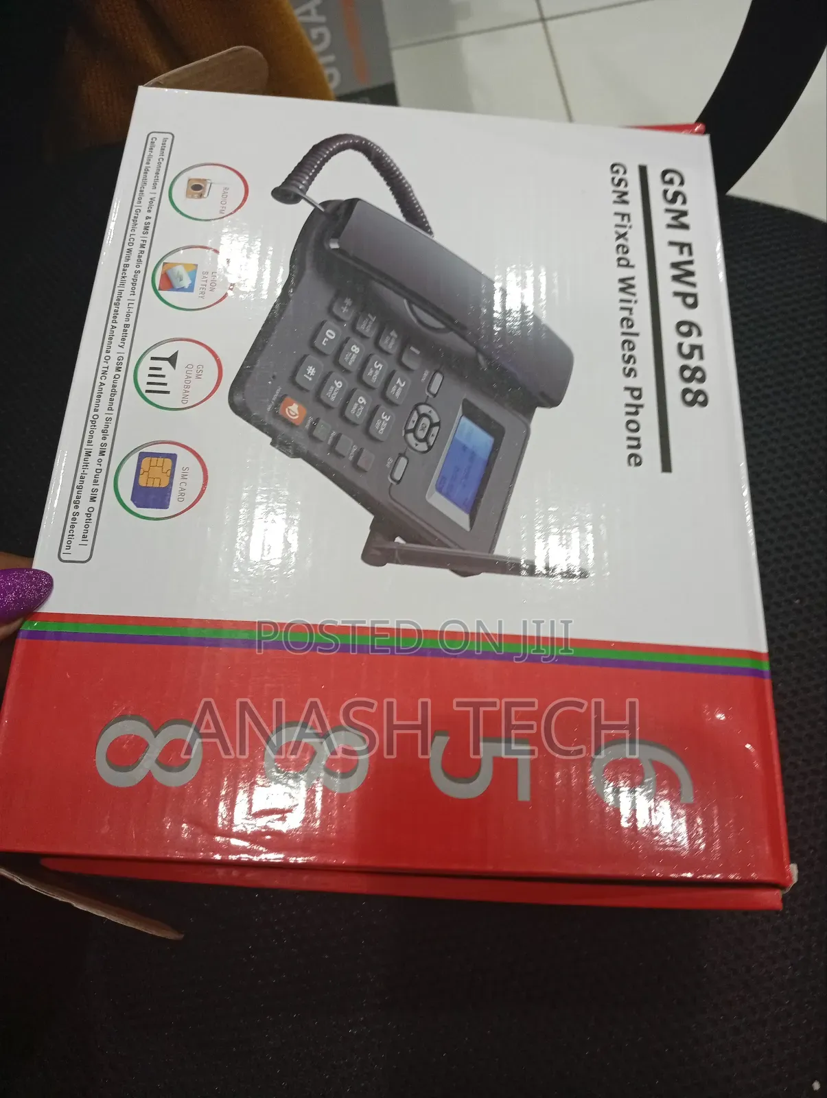 Premier GSM Fixed Landline Desktop Phone Ets 6588