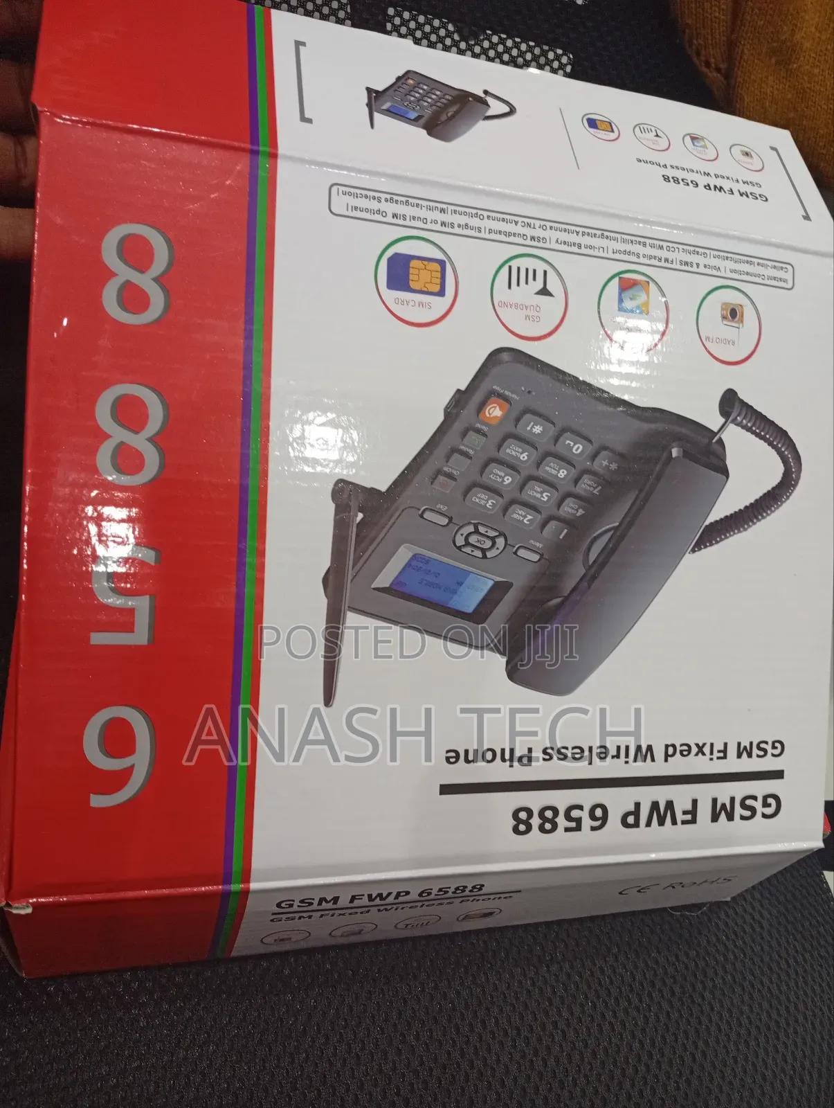 Premier GSM Fixed Landline Desktop Phone Ets 6588