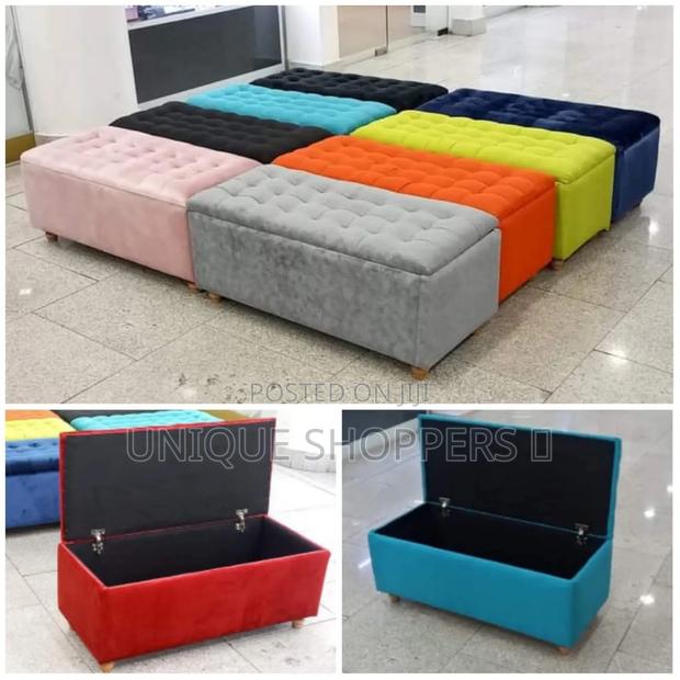 Quality Storage Ottoman - thumbnail 3
