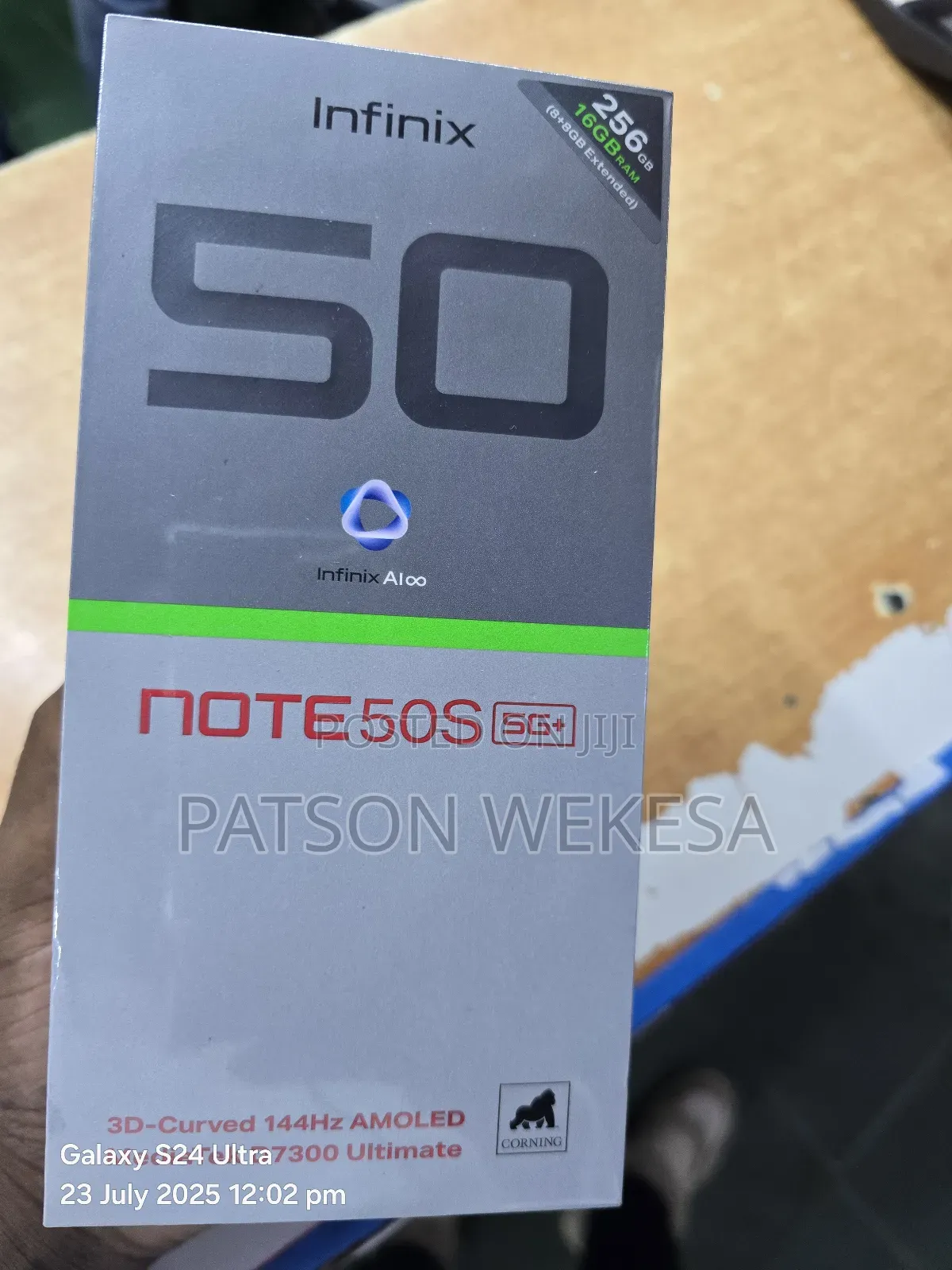 New Infinix Note 50s 256 GB
