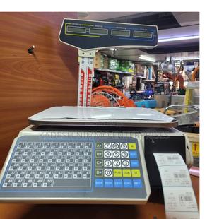 Smart Scale 30kg With Receipt & Label Printer