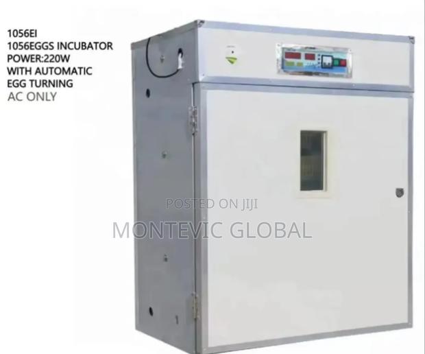 1056 Egg Incubator With Automatic Turning - main view