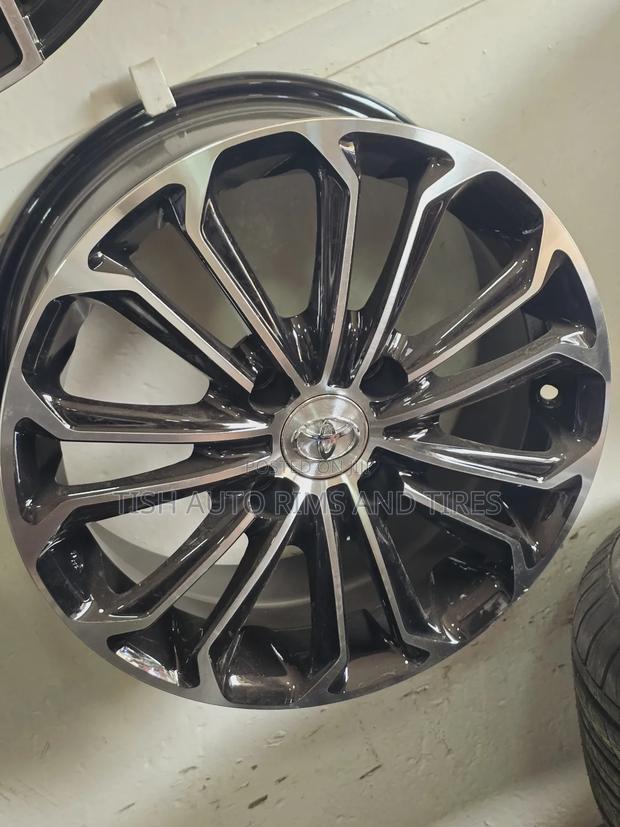 Black Silver Toyota Vitz, Probox, Passo, Filder Rims Size 14