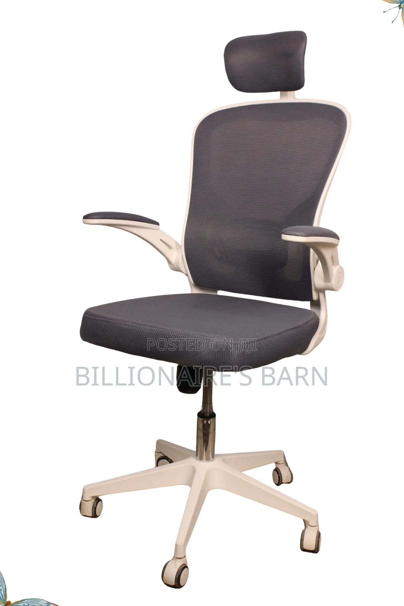 Office Chair; Unique White High Back Office Chair