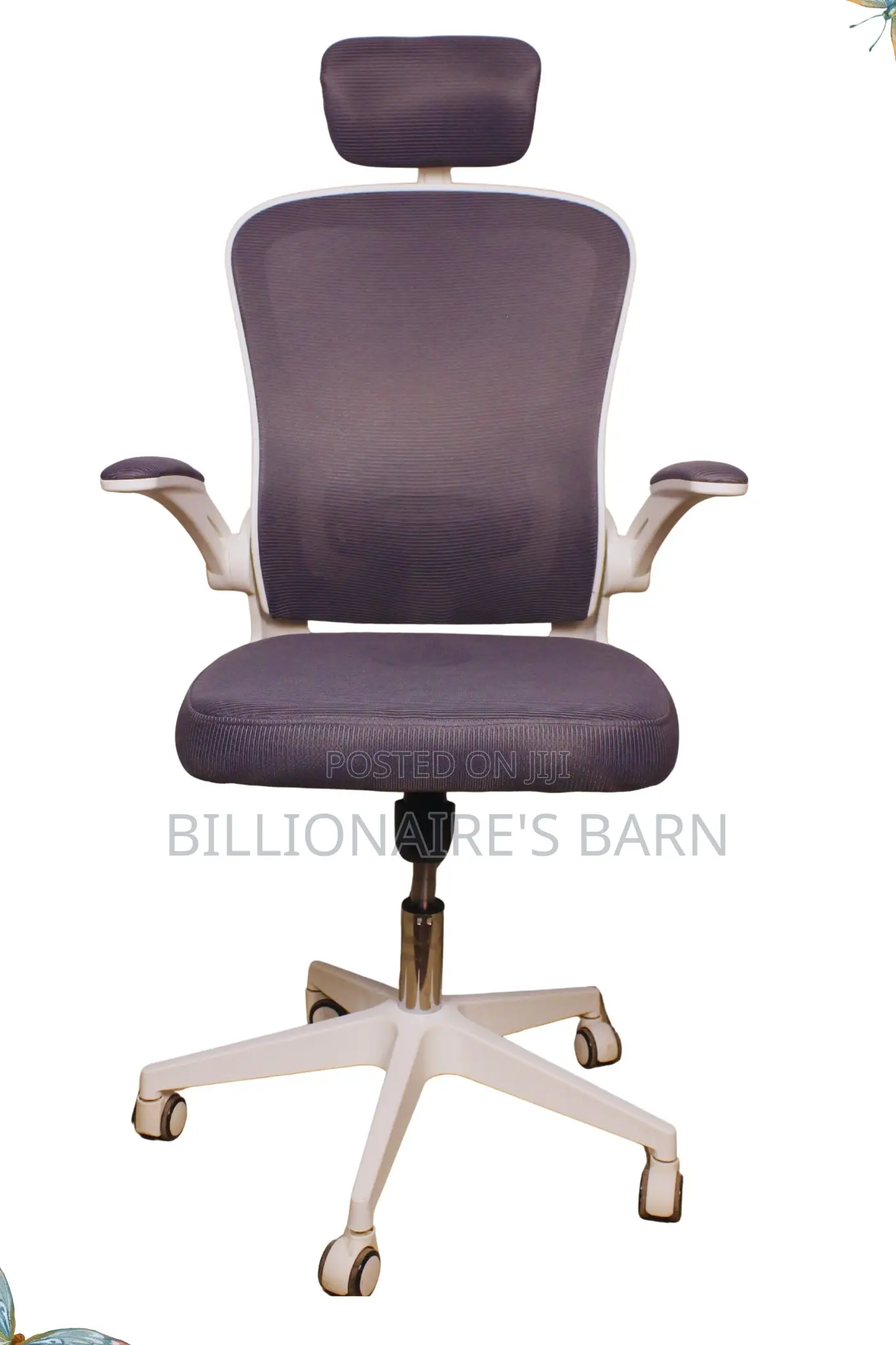 Office Chair; Unique White High Back Office Chair