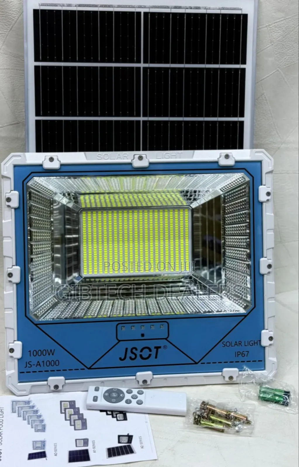 Jsot 1000w Solar Floodlight Ip67
