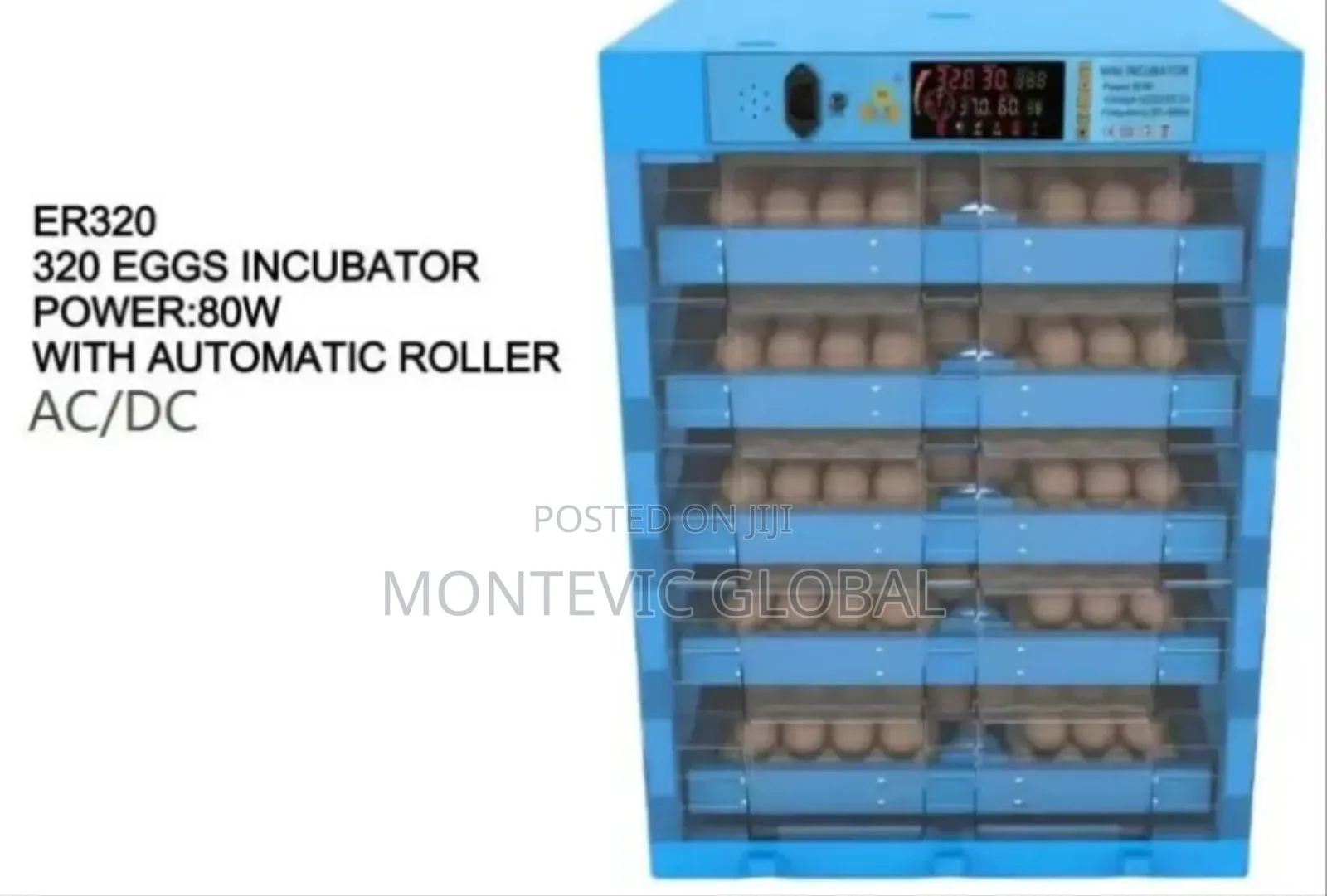 Imported 320eggs Incubator With Automatic Turning
