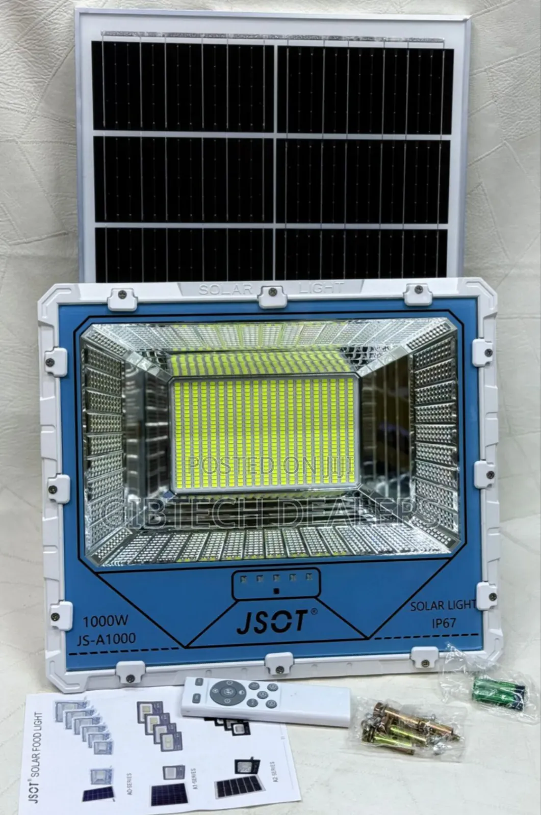 Jsot Ip67 1000w Solar Flood Light