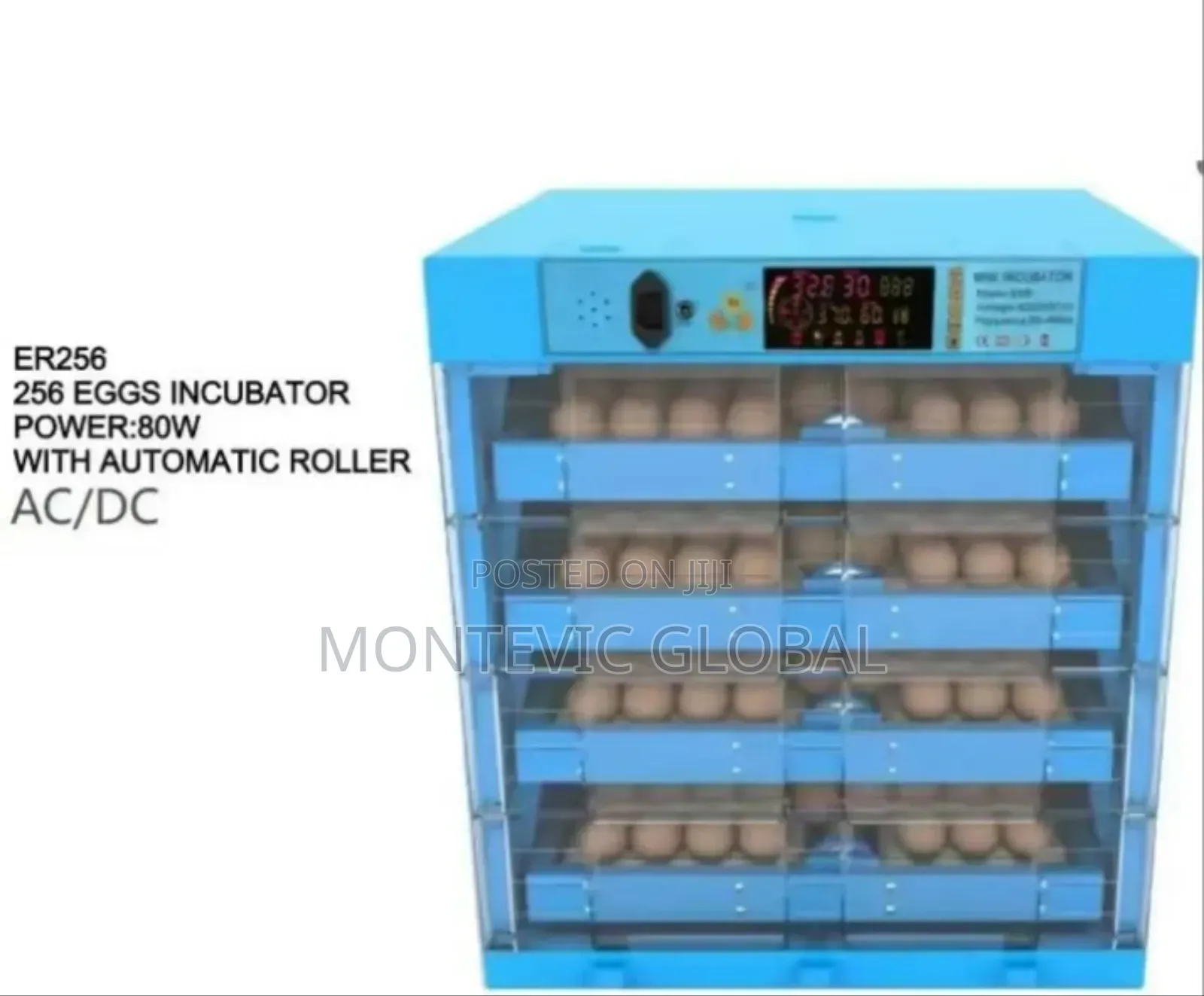 Imported 256eggs Incubator With Automatic Turning