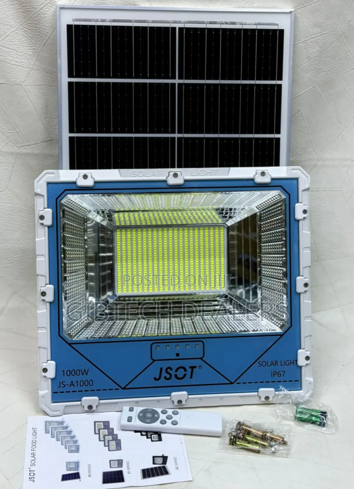 Jsot Solar Floodlight 1000 Watts