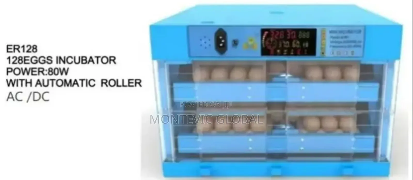 Imported 128eggs Incubator With Automatic Turning