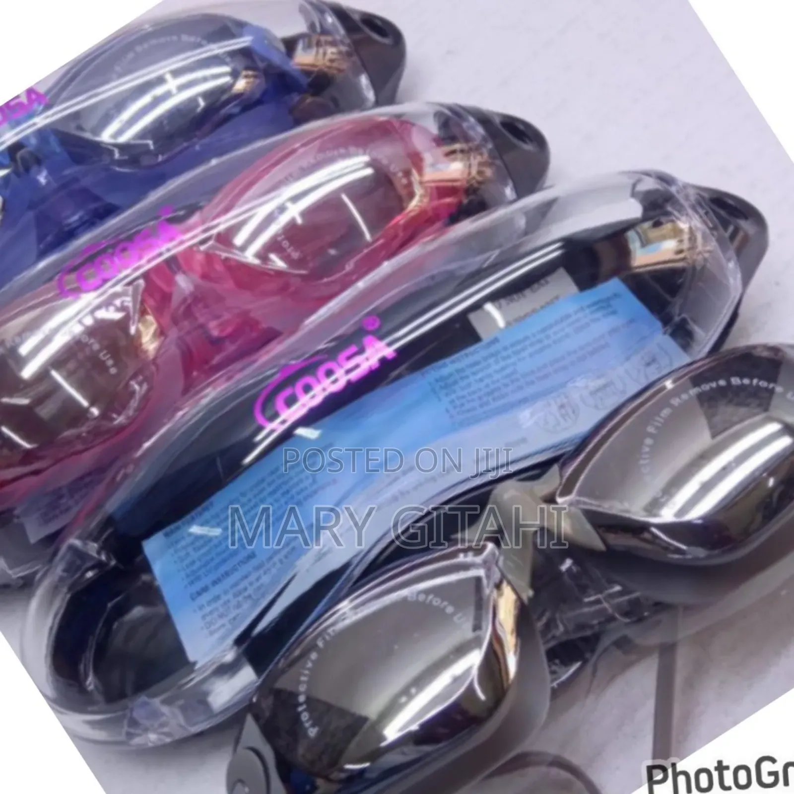 Anti-Fog Swimming Goggles for Adults and Young Children