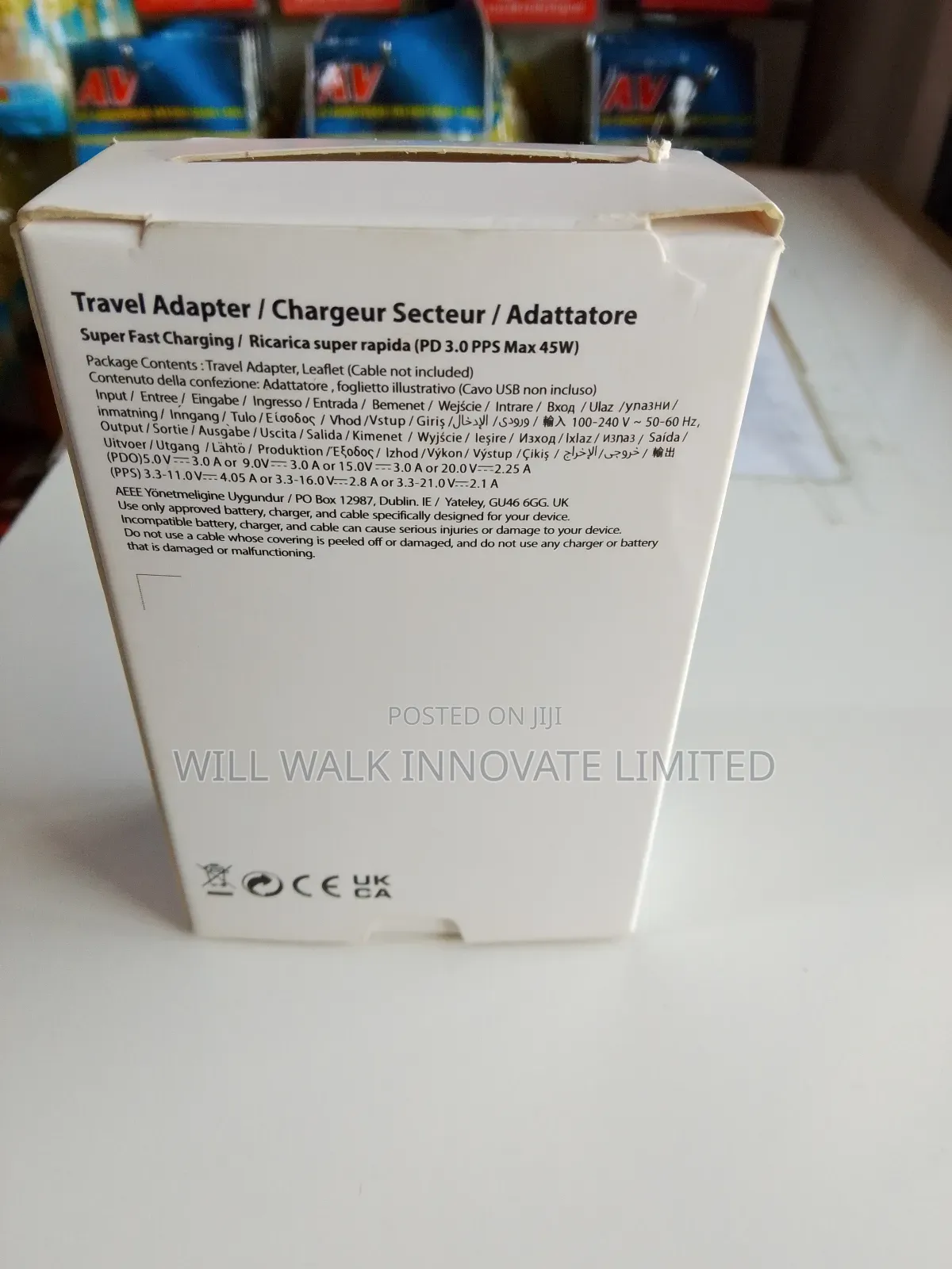 45 Watts C to C Charging Adapter