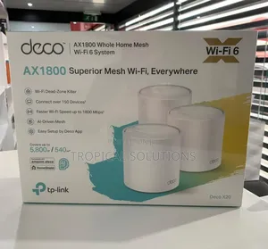 Tp-Link Deco X20 Wifi 6 (3 Pack) Ax1800 Tl-Deco X20